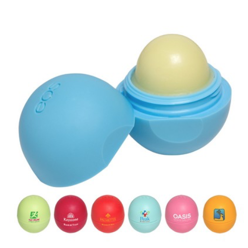 EOS Lip Balm Roller Custom Branded Merchandise by BANG! creative strategy by design